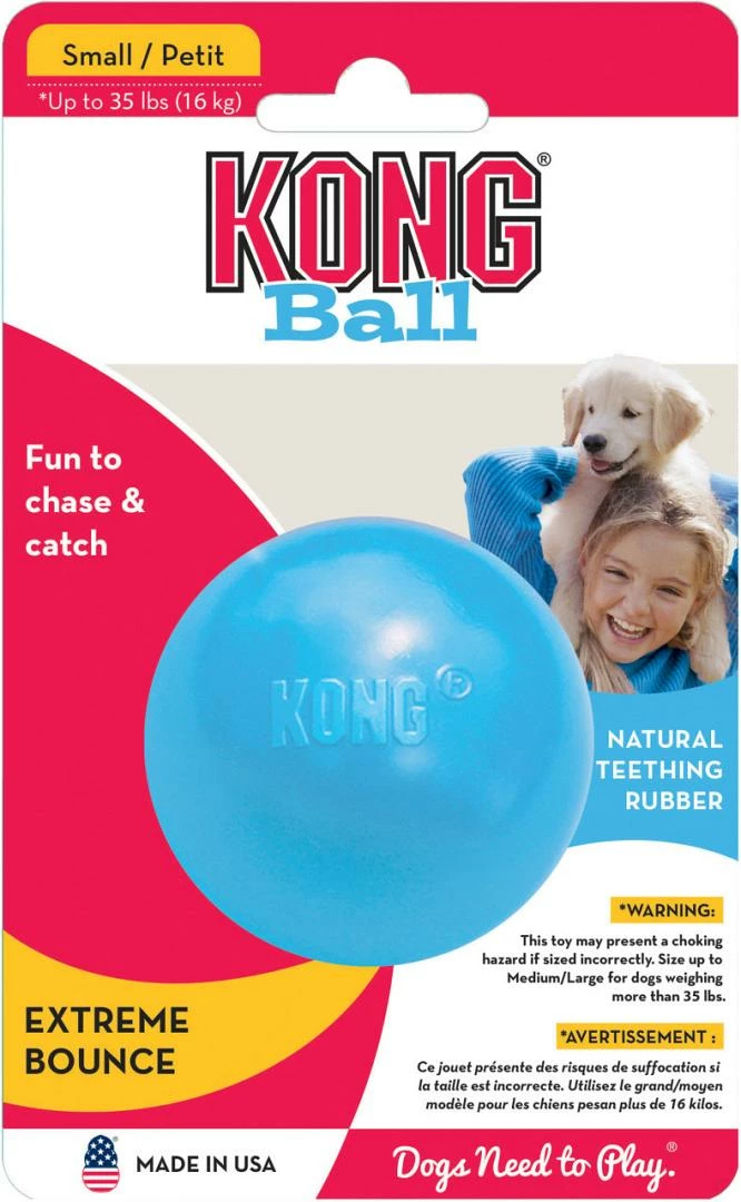 Kong Puppy Bal Met Gat Assorti 5 Kong Puppy Bal Met Gat Assorti - Afbeelding 3