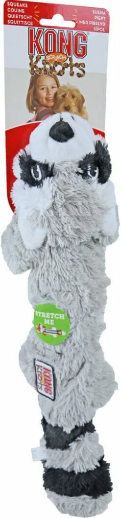 Kong Scrunch Knots Wasbeer 5 Kong Scrunch Knots Wasbeer -Beeztees Verkoop 2024 0035585454399