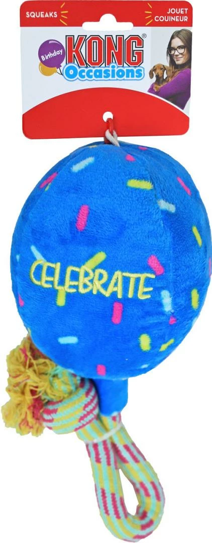 Kong Occasions Birthday Balloon Blauw L 3 Kong Occasions Birthday Balloon Blauw L