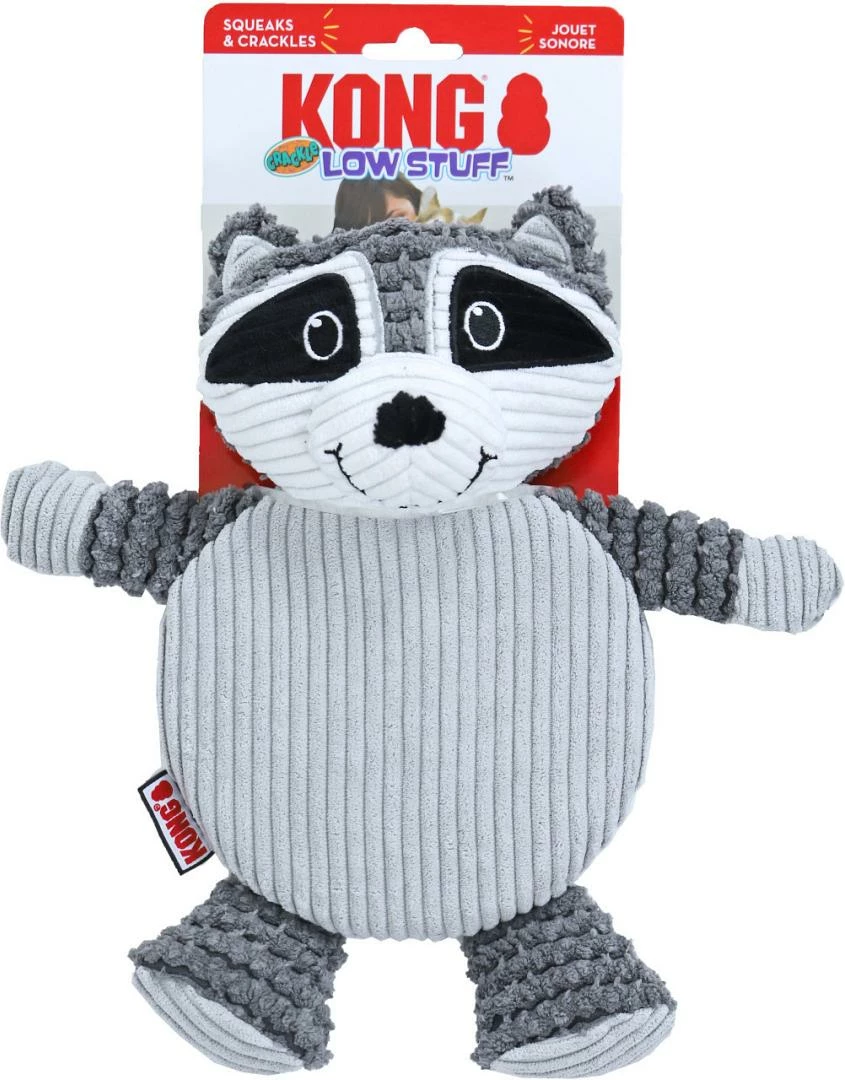 Kong Low Stuff Crackle Tummiez Racoon L 4 Kong Low Stuff Crackle Tummiez Racoon L - Afbeelding 2