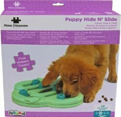 Nina Ottosson Puppy Hide N Slide Groen 5 Nina Ottosson Puppy Hide N Slide Groen -Beeztees Verkoop 2024 0201137