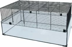 Inter-Zoo Hamsterkooi Hamsterscape 78 Zwart
