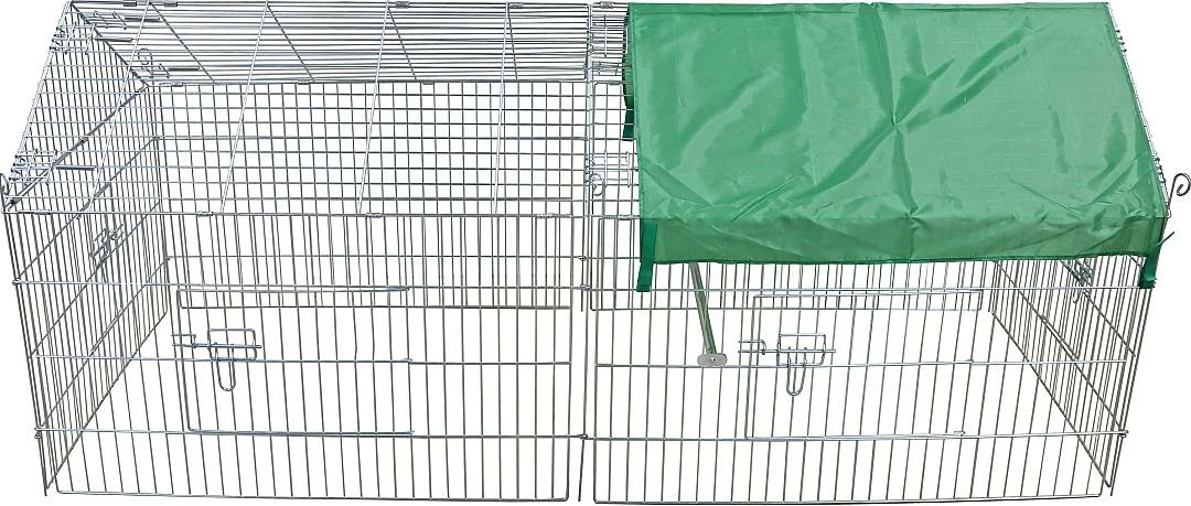 Boon Draadren Puntdak Met Zonnedoek 180 X 75 X 75 Cm 4 Boon Draadren Puntdak Met Zonnedoek 180 X 75 X 75 Cm - Afbeelding 2