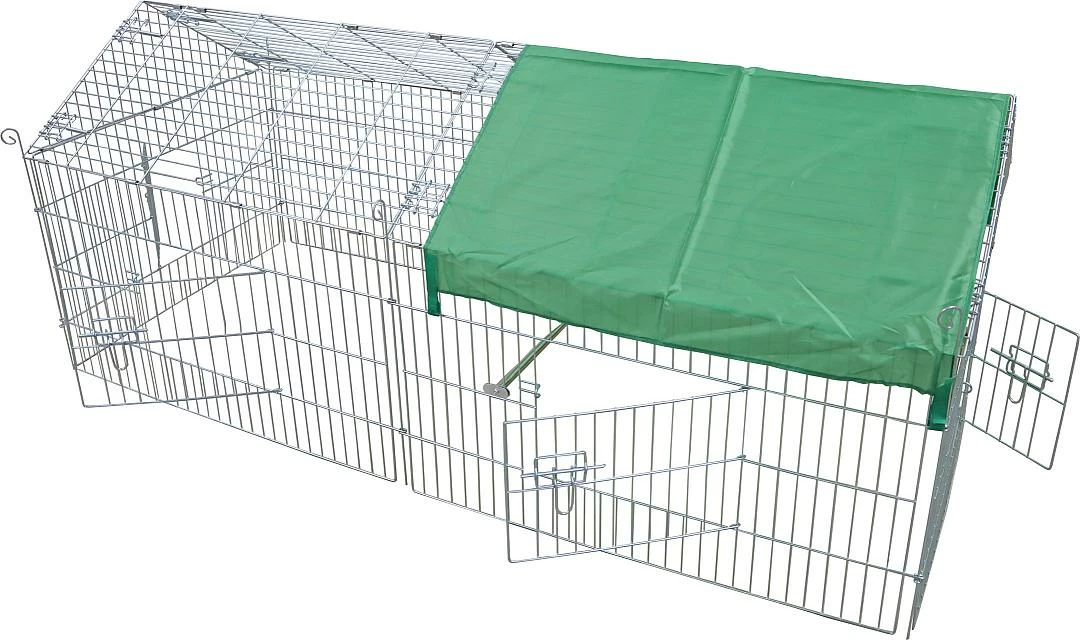 Boon Draadren Puntdak Met Zonnedoek 180 X 75 X 75 Cm 5 Boon Draadren Puntdak Met Zonnedoek 180 X 75 X 75 Cm - Afbeelding 3