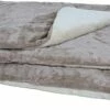 Plaid Supersoft 2-zijdig Taupe/beige -Beeztees Verkoop 2024 0212185 86 87 b