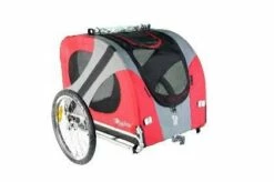 DoggyRide Hondenfietskar Original Cabin Rood/Zwart