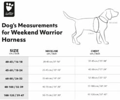 Hurtta Harnas Weekend Warrior Warming Eco Bilberry Mix 9 Hurtta Harnas Weekend Warrior Warming Eco Bilberry Mix -Beeztees Verkoop 2024 0228580 maattabel