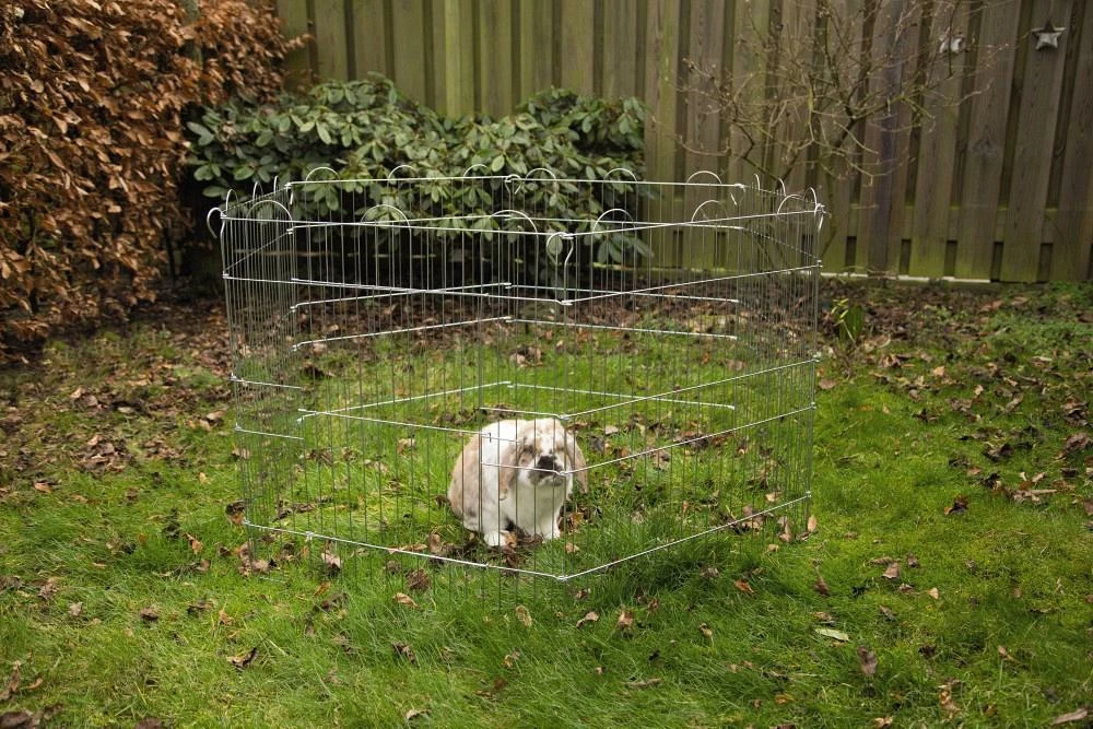 Beeztees Konijnenren Verzinkt 6 Panelen 4 Beeztees Konijnenren Verzinkt 6 Panelen - Afbeelding 2