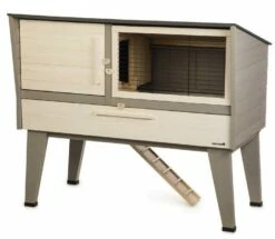 Beeztees Houten Konijnenkooi Rabbita Wit