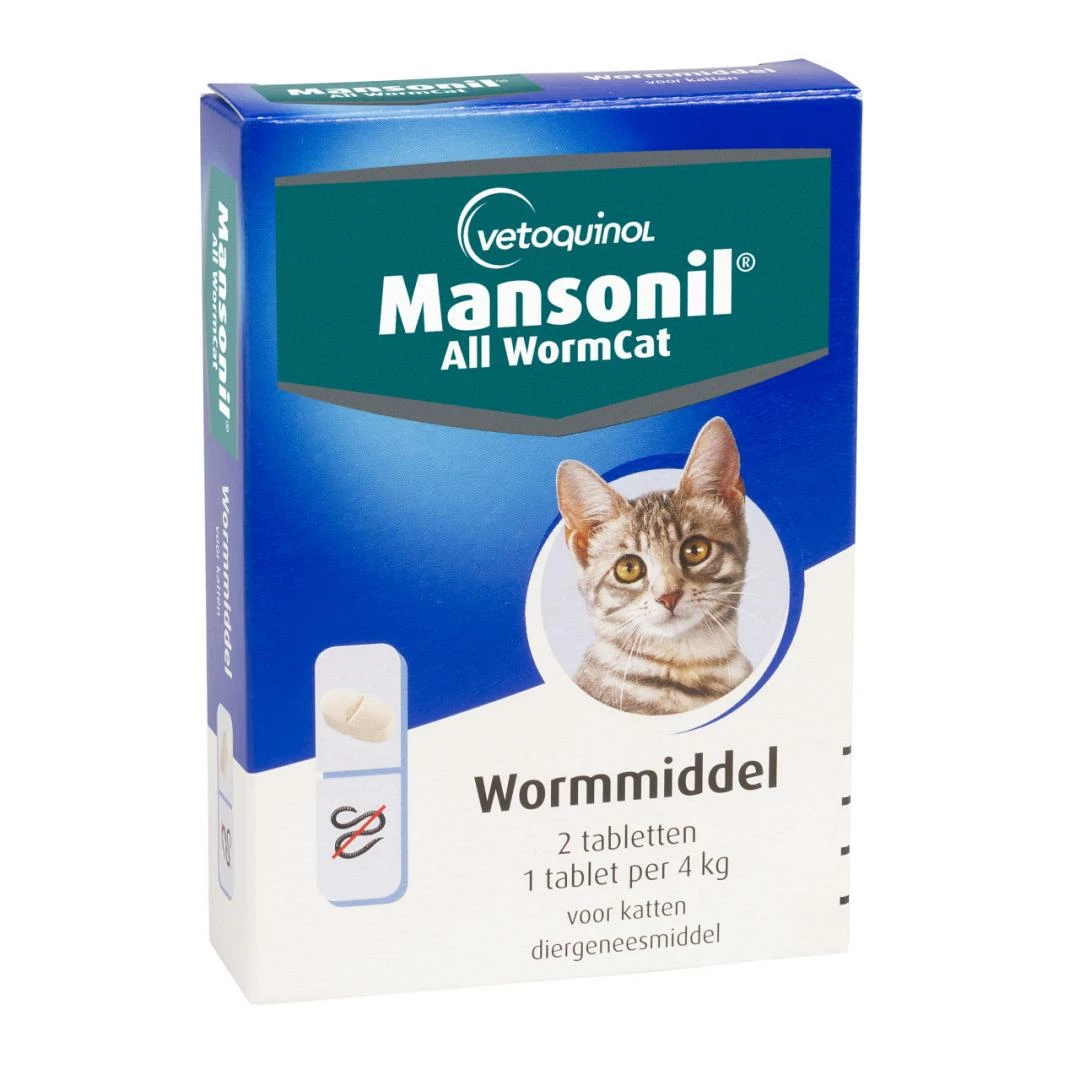 Mansonil All Worm Tabletten Kat 2 St 3 Mansonil All Worm Tabletten Kat 2 St