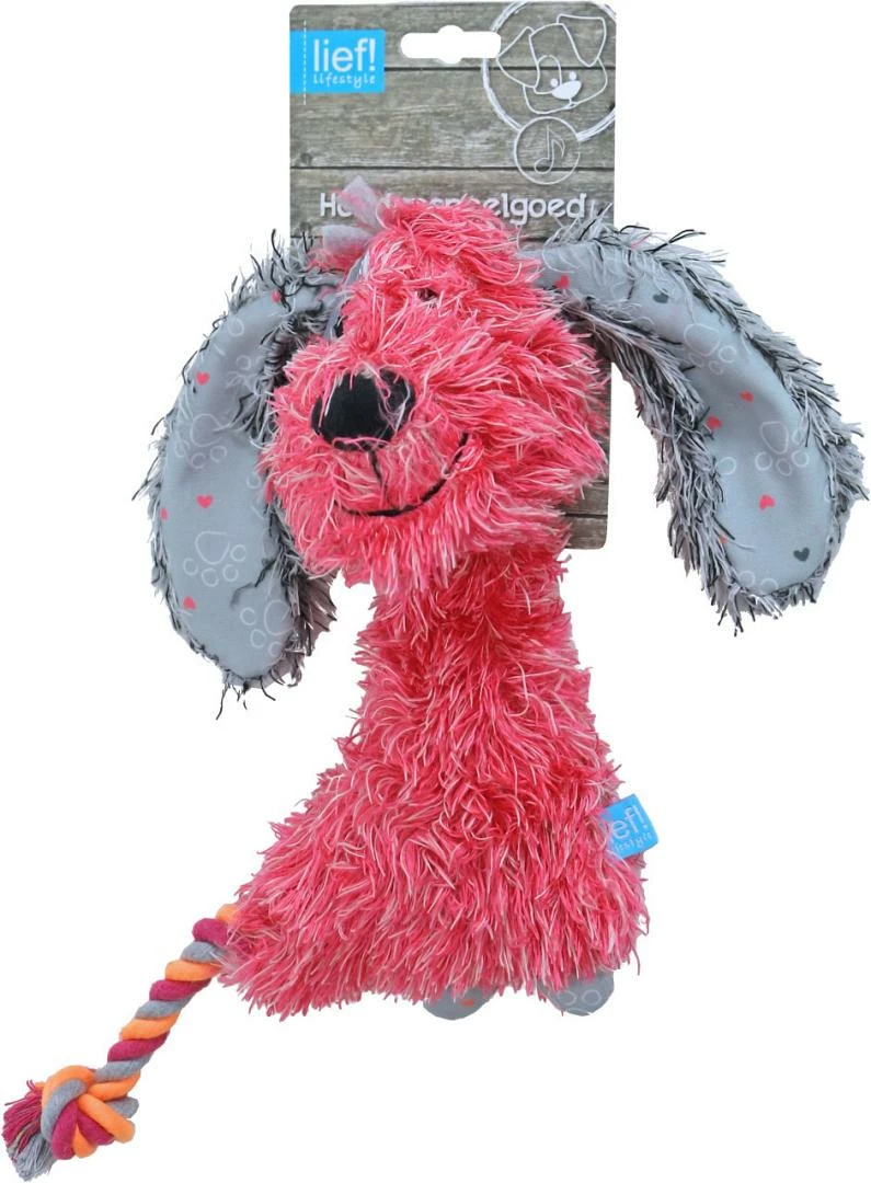 Lief! Lifestyle Girls Teckel Met Piep Assorti 28 Cm 5 Lief! Lifestyle Girls Teckel Met Piep Assorti 28 Cm - Afbeelding 3