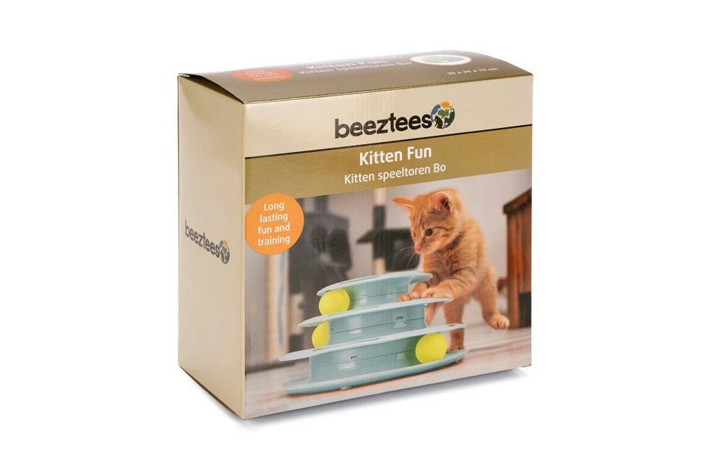 Beeztees Kitten Speeltoren Bo Mint 4 Beeztees Kitten Speeltoren Bo Mint - Afbeelding 2