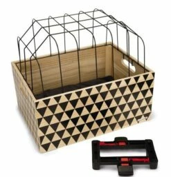 Beeztees Houten Fietsmand Touring Met Kap