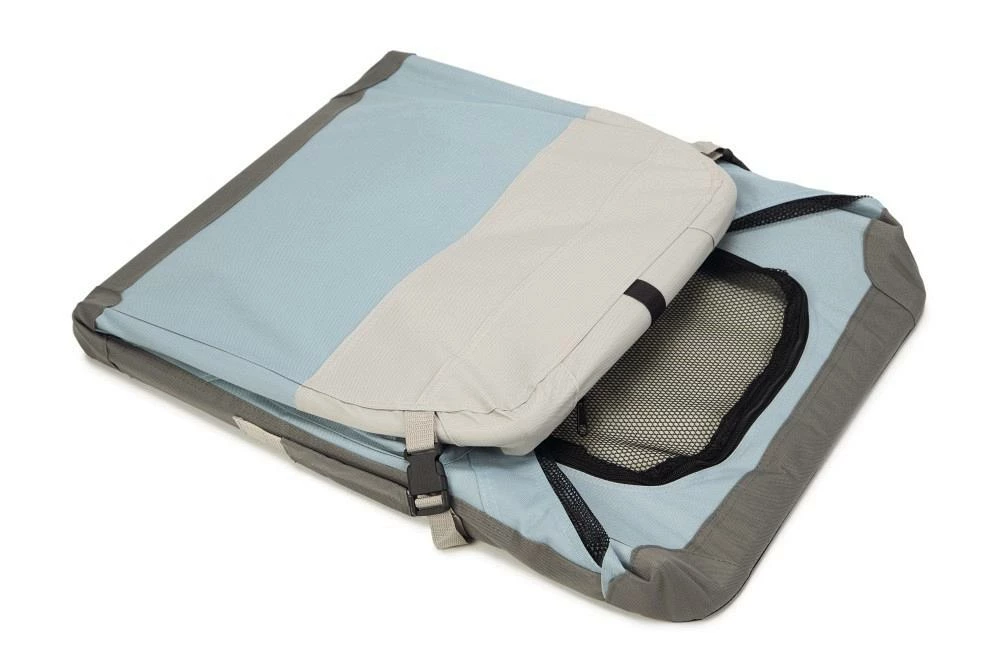 Beeztees Nylon Bench Travel Time Lichtblauw 5 Beeztees Nylon Bench Travel Time Lichtblauw - Afbeelding 3