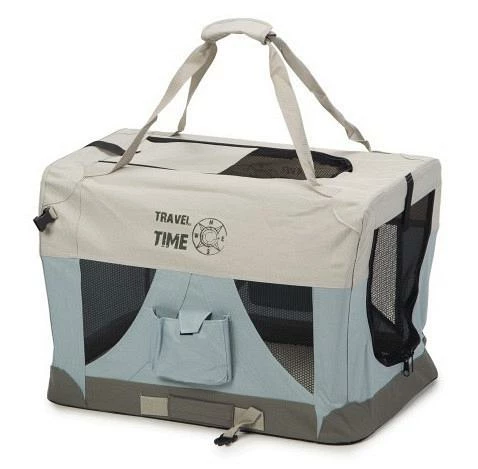 Beeztees Nylon Bench Travel Time Lichtblauw 7 Beeztees Nylon Bench Travel Time Lichtblauw - Afbeelding 5