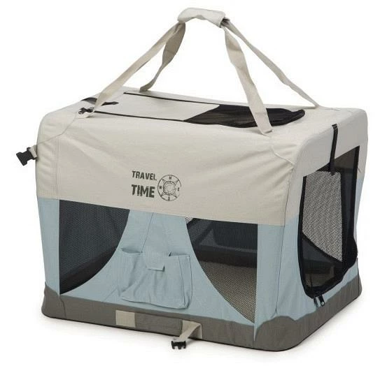 Beeztees Nylon Bench Travel Time Lichtblauw 11 Beeztees Nylon Bench Travel Time Lichtblauw - Afbeelding 9