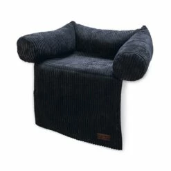 Designed By Lotte Bankkussen Ribbed Antraciet