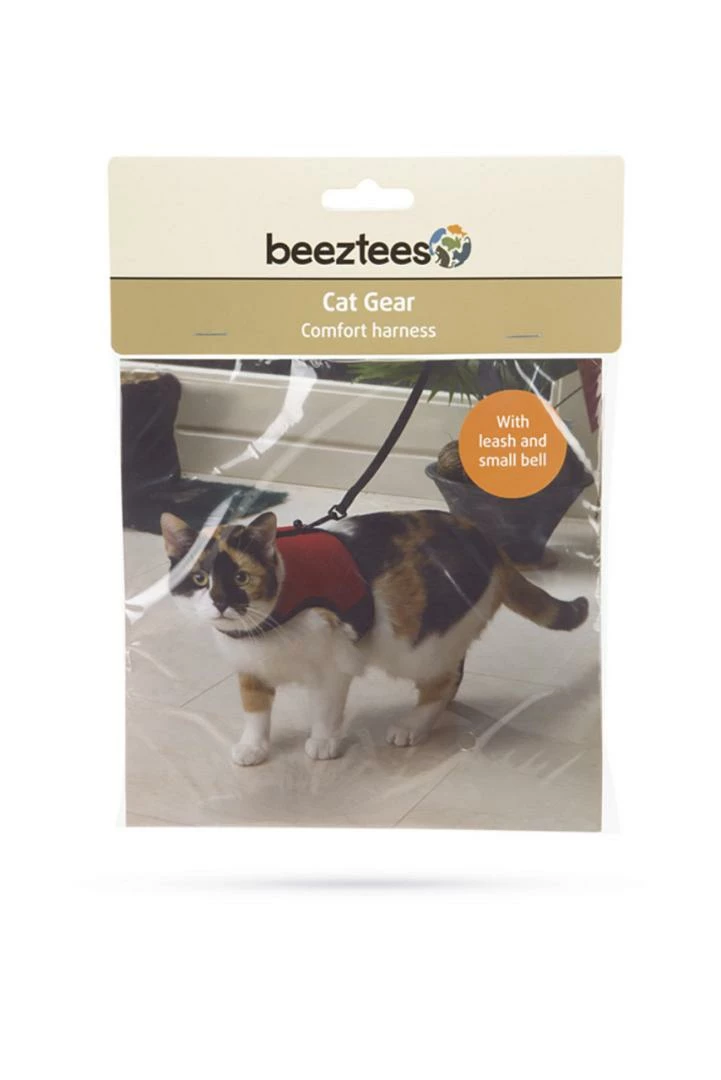 Beeztees Kattentuig Comfort Rood 4 Beeztees Kattentuig Comfort Rood - Afbeelding 2