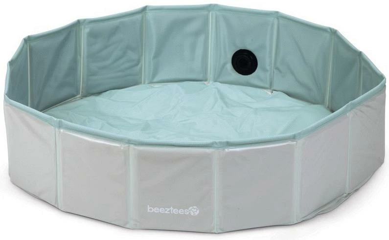 Beeztees Puppy Ballenbad Funchie Grijs/groen 3 Beeztees Puppy Ballenbad Funchie Grijs/groen