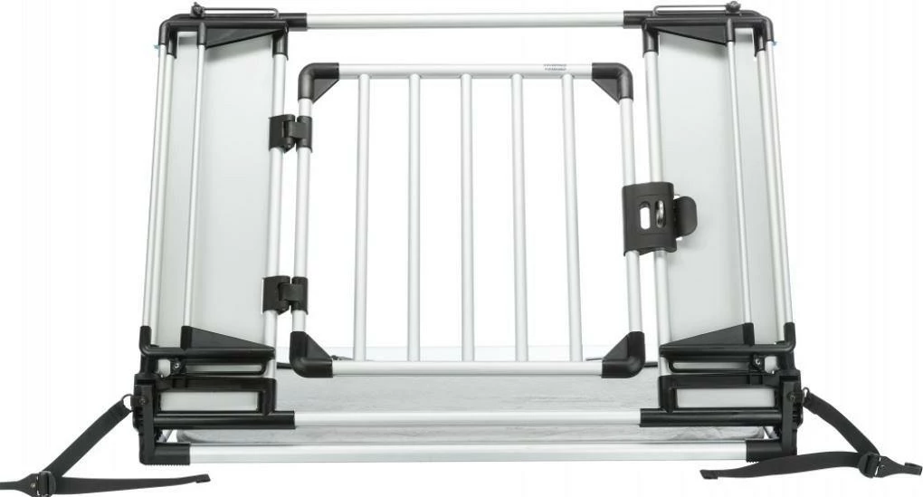 TRIXIE Universeel Achterhek Zilver/zwart 4 TRIXIE Universeel Achterhek Zilver/zwart - Afbeelding 2