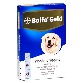 Bolfo Gold 250 Hond 2 Pipetten 3 Bolfo Gold 250 Hond 2 Pipetten