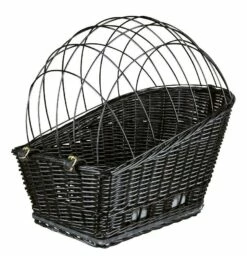 TRIXIE Fietsmand Met Rooster Voor Bagagedrager Zwart