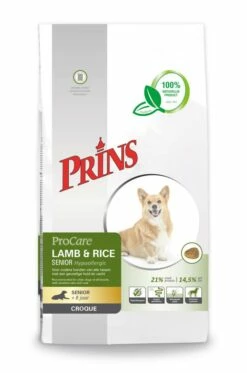 Prins Hondenvoer ProCare Croque Lamb & Rice Senior 10 Kg