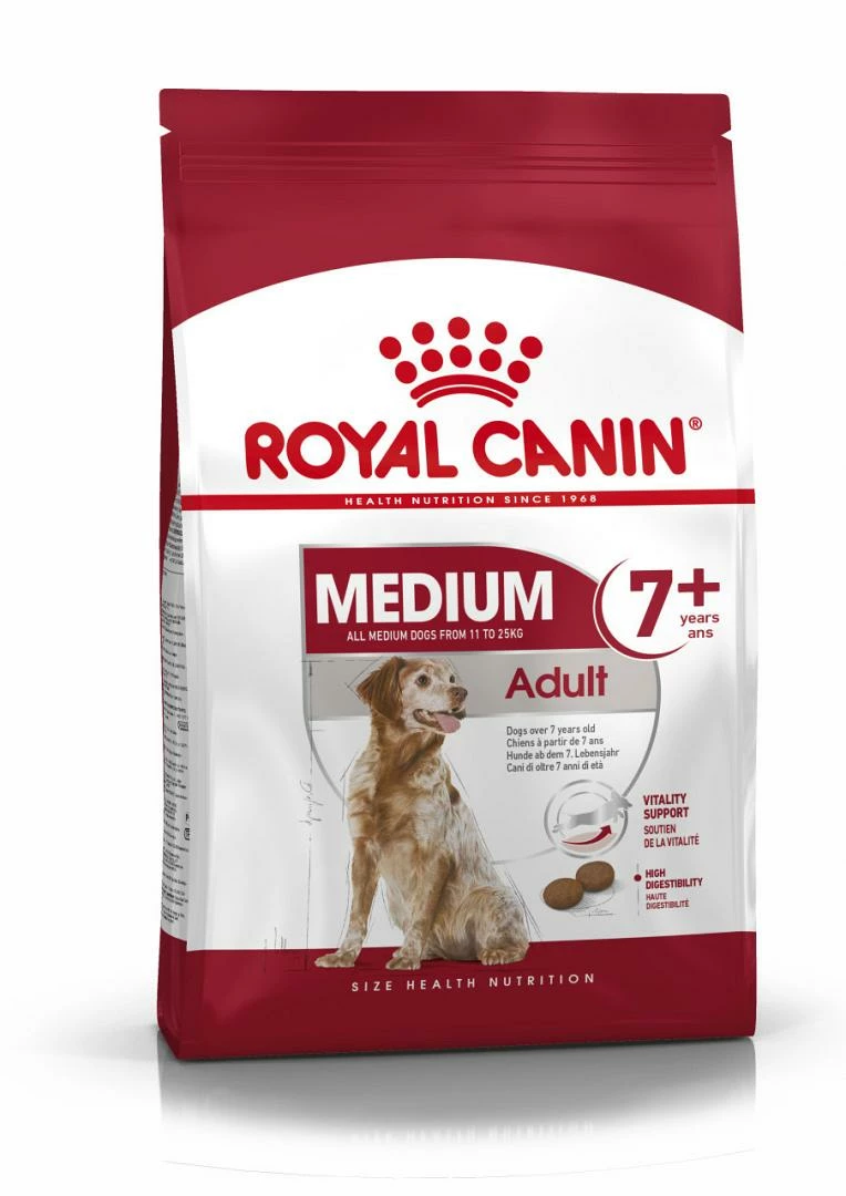 Royal Canin Hondenvoer Medium Adult 7+ 15 Kg 3 Royal Canin Hondenvoer Medium Adult 7+ 15 Kg
