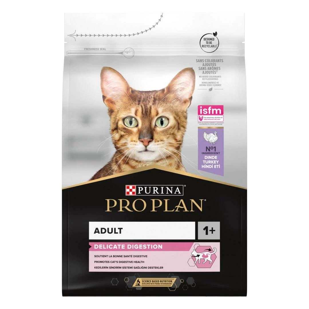 Pro Plan Kattenvoer Delicate Kalkoen 3 Kg 4 Pro Plan Kattenvoer Delicate Kalkoen 3 Kg - Afbeelding 2