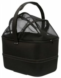 TRIXIE Fietsmand Voor Aan Het Stuur Zwart