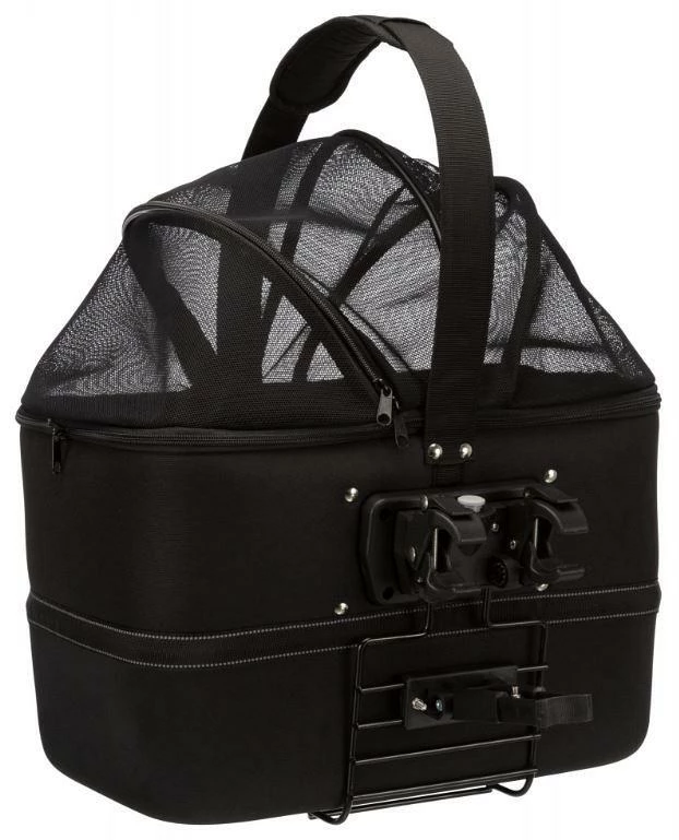 TRIXIE Fietsmand Voor Aan Het Stuur Zwart 5 TRIXIE Fietsmand Voor Aan Het Stuur Zwart - Afbeelding 3