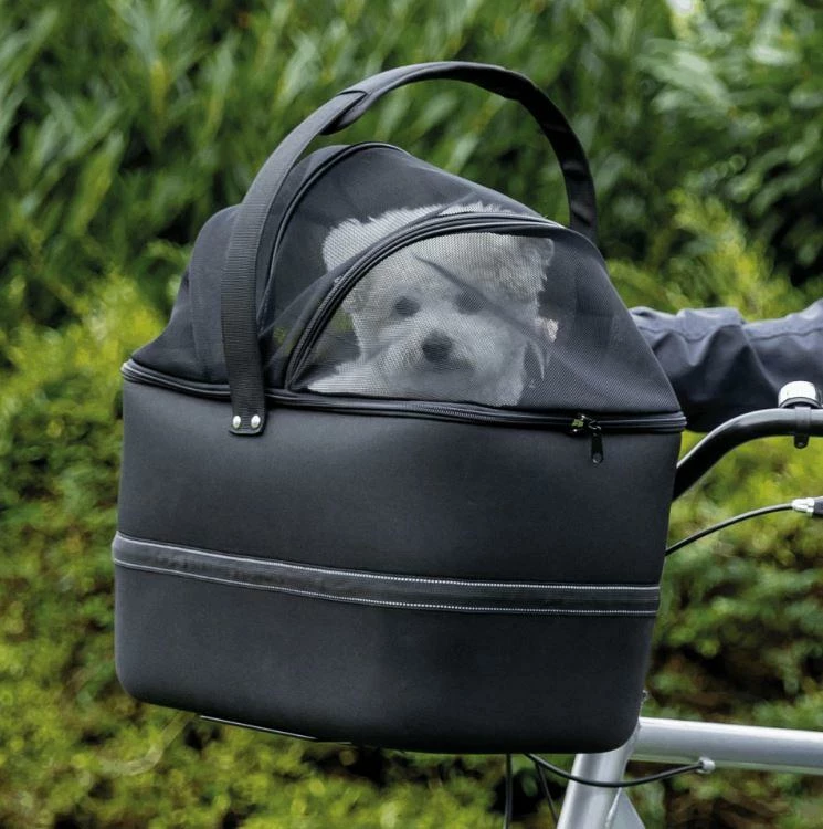 TRIXIE Fietsmand Voor Aan Het Stuur Zwart 6 TRIXIE Fietsmand Voor Aan Het Stuur Zwart - Afbeelding 4