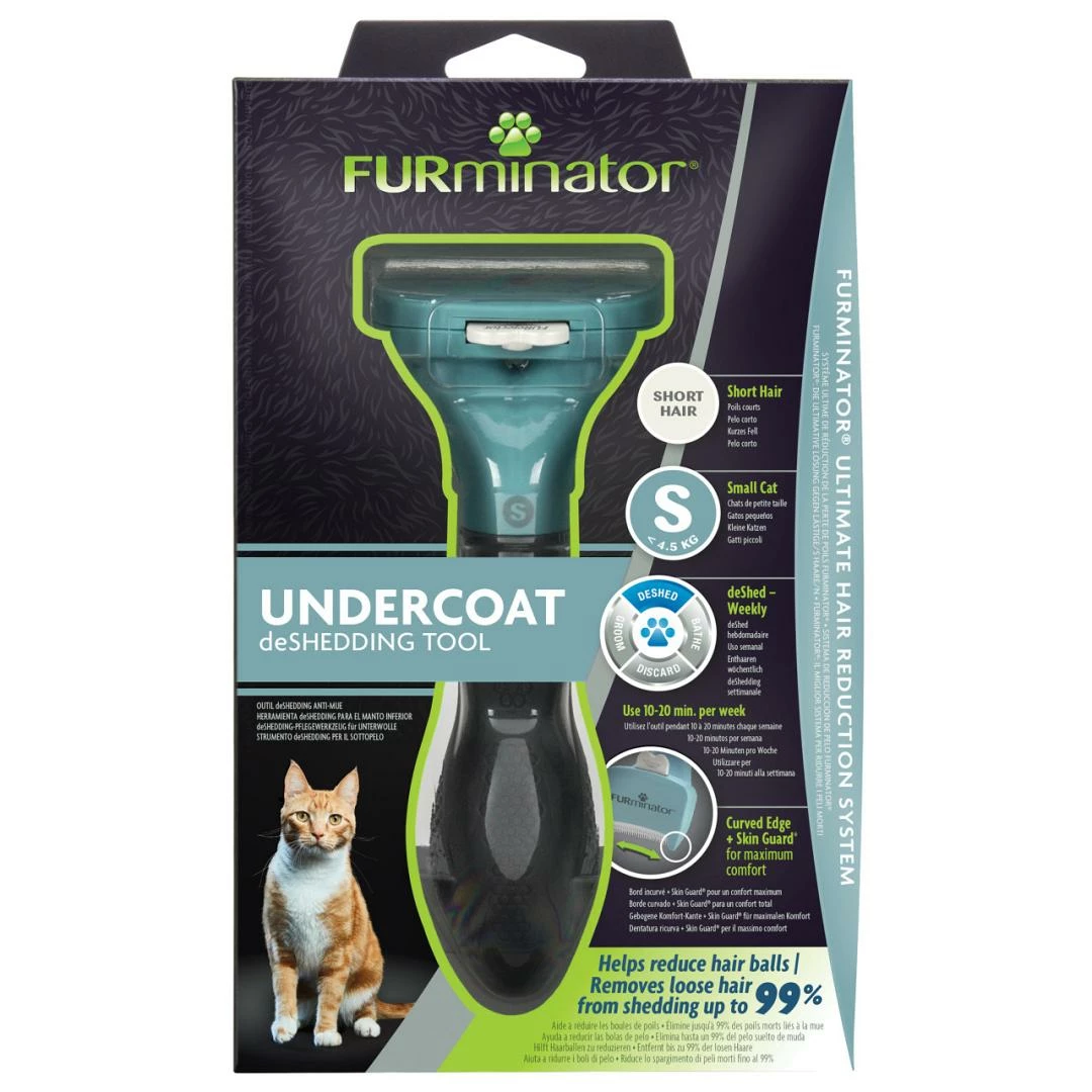 FURminator Undercoat Kat Korthaar S 4 FURminator Undercoat Kat Korthaar S - Afbeelding 2