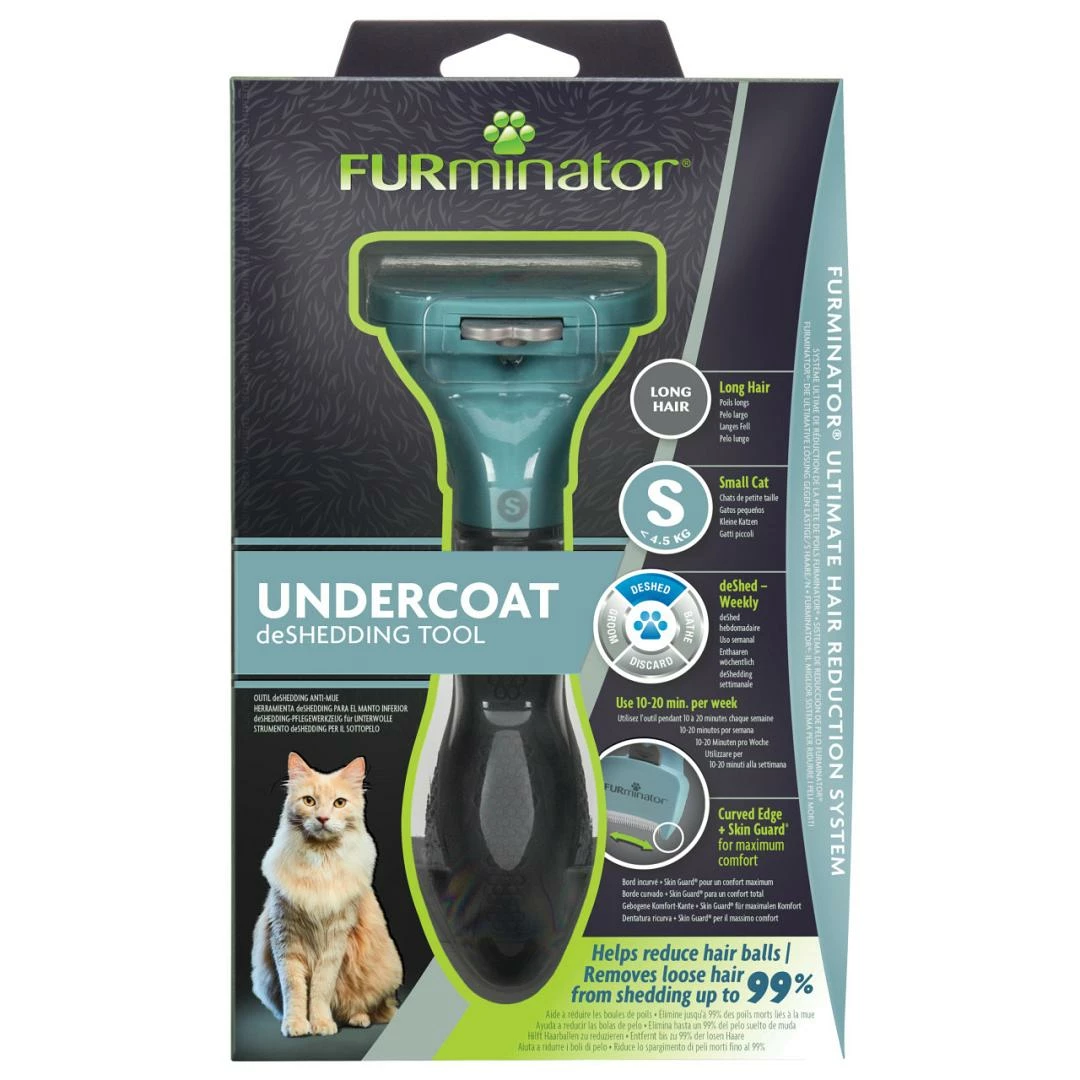 FURminator Undercoat Kat Langhaar S 4 FURminator Undercoat Kat Langhaar S - Afbeelding 2