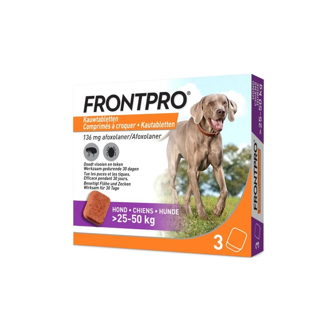 FRONTPRO Kauwtabletten Hond XL 3 St 3 FRONTPRO Kauwtabletten Hond XL 3 St