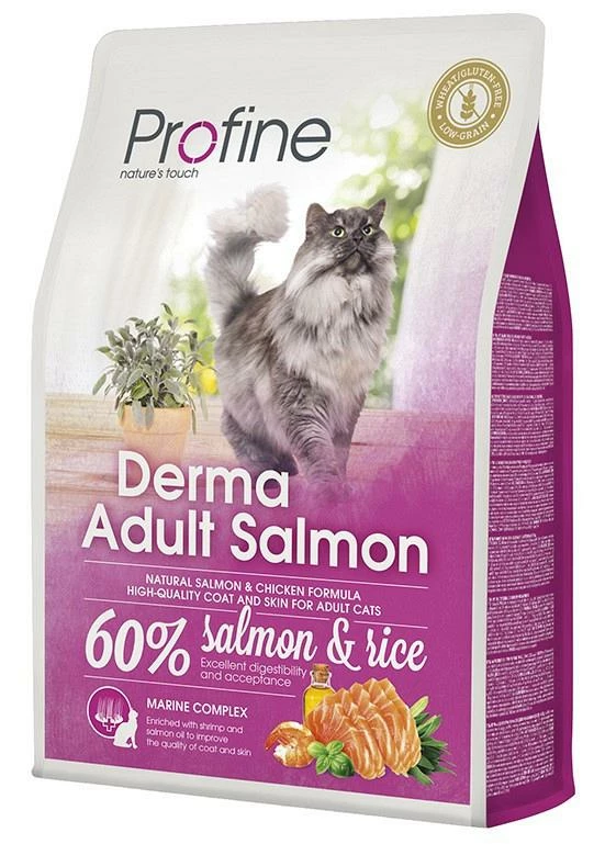 Profine Kattenvoer Derma Adult Salmon 2 Kg 3 Profine Kattenvoer Derma Adult Salmon 2 Kg