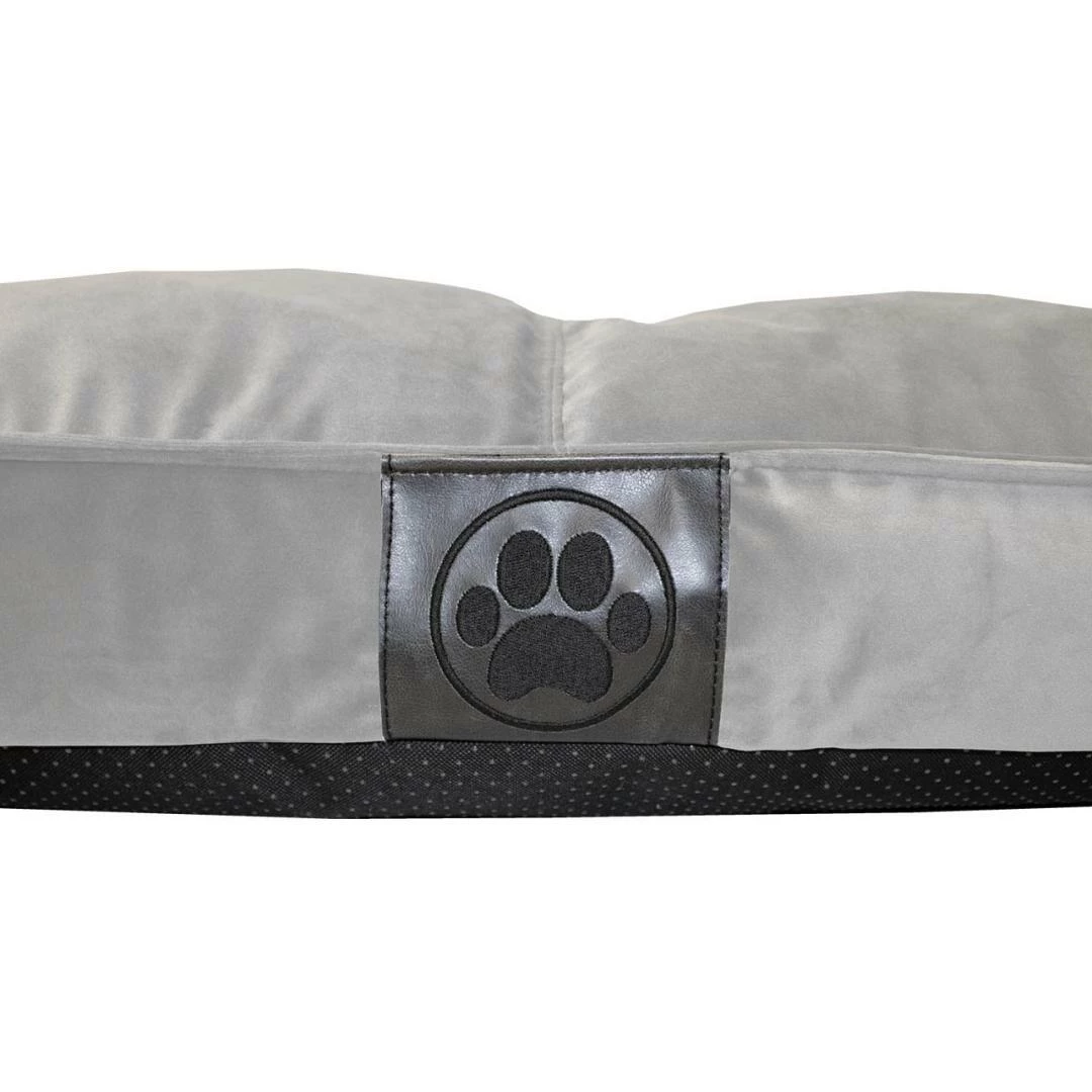 Overseas Petlife Hondenkussen Velours Middlestitch Smoke 4 Overseas Petlife Hondenkussen Velours Middlestitch Smoke - Afbeelding 2