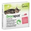 Dronspot Spot-on Ontwormingspipet Kat 2,5 - 5 Kg -Beeztees Verkoop 2024 5.4.1.2.5 3.1.2.5 Dronspot Medium Cat