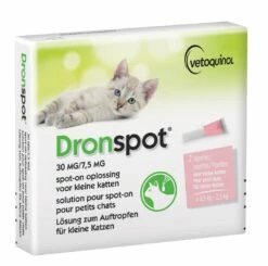 Dronspot Spot-on Ontwormingspipet Kat 0,5 - 2,5 Kg