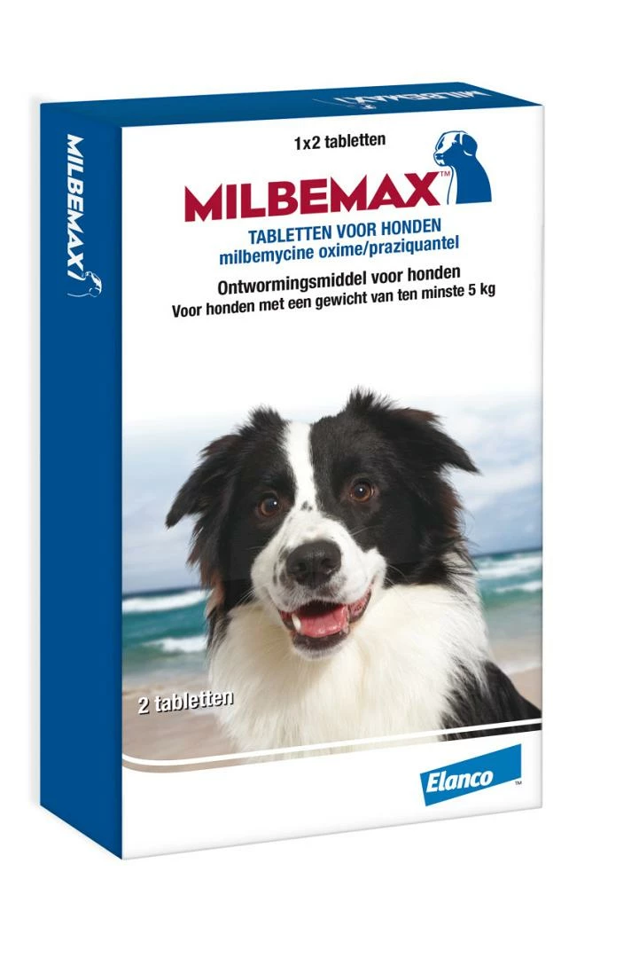 Milbemax Tabletten Hond 10 - 50 Kg 2 St 3 Milbemax Tabletten Hond 10 - 50 Kg 2 St