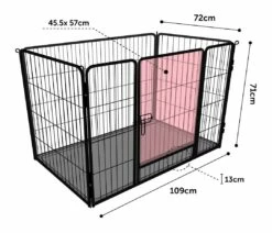 Flamingo Kennel Kazan Black 11 Flamingo Kennel Kazan Black -Beeztees Verkoop 2024 520254 T 01