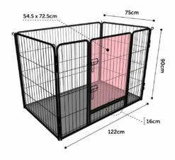 Flamingo Kennel Kazan Black 13 Flamingo Kennel Kazan Black -Beeztees Verkoop 2024 520255 T 01