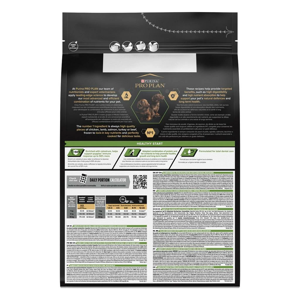 Pro Plan Hondenvoer Small & Mini Puppy 3 Kg 4 Pro Plan Hondenvoer Small & Mini Puppy 3 Kg - Afbeelding 2