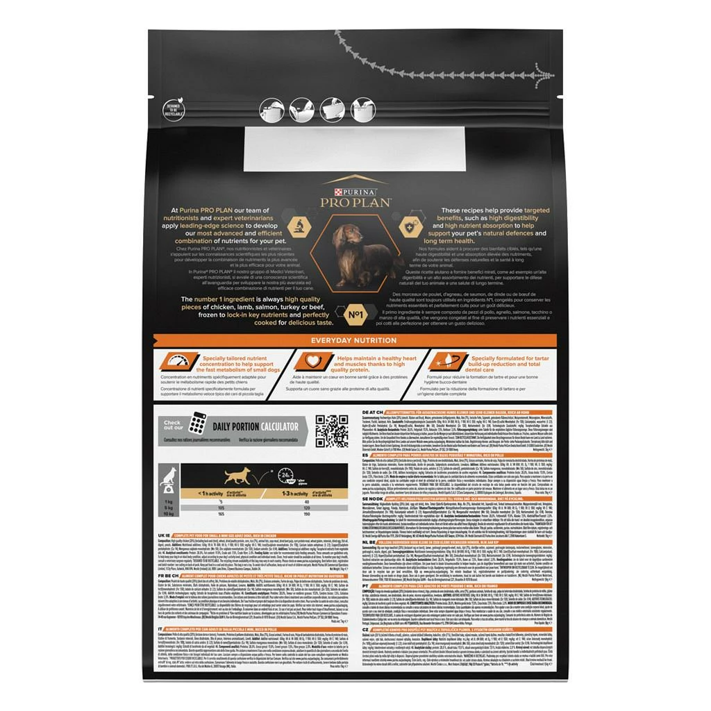 Pro Plan Hondenvoer Small & Mini Adult 3 Kg 4 Pro Plan Hondenvoer Small & Mini Adult 3 Kg - Afbeelding 2