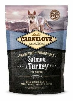 Carnilove Hondenvoer Salmon & Turkey Puppy 1,5 Kg