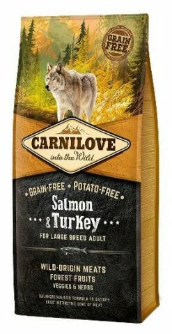 Carnilove Hondenvoer Salmon & Turkey Adult Large 12 Kg