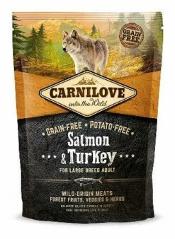 Carnilove Hondenvoer Salmon & Turkey Adult Large 1,5 Kg