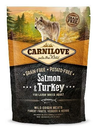 Carnilove Hondenvoer Salmon & Turkey Adult Large 1,5 Kg 3 Carnilove Hondenvoer Salmon & Turkey Adult Large 1,5 Kg