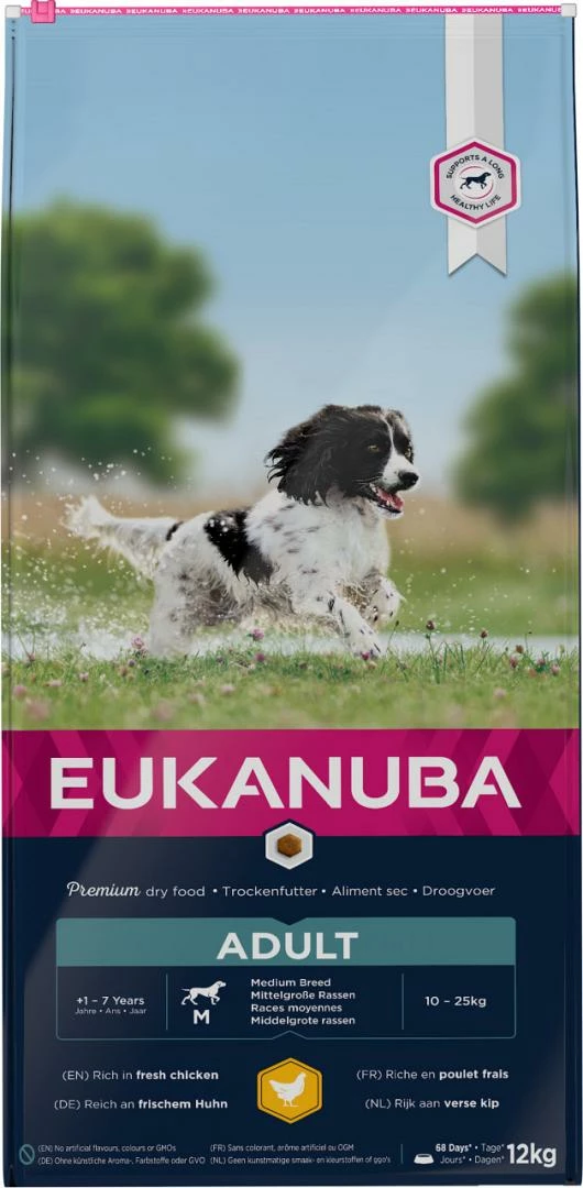 Eukanuba Hondenvoer Active Adult Medium Breed 12 Kg 3 Eukanuba Hondenvoer Active Adult Medium Breed 12 Kg