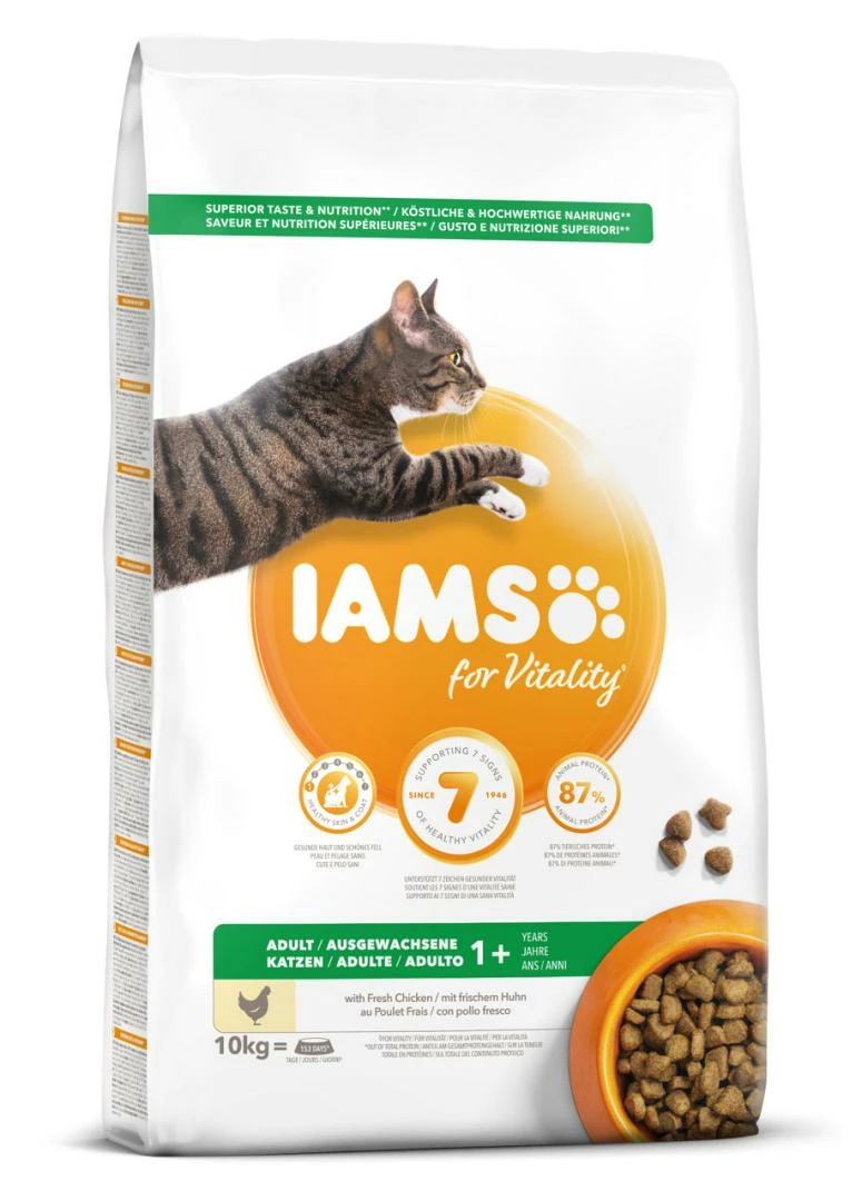 IAMS Kattenvoer Adult Chicken 10 Kg 3 IAMS Kattenvoer Adult Chicken 10 Kg